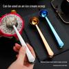 Stainless Steel Multi-Functional Clip Spoon for Snacks, Tea Bags, Milk Powder, and Coffee