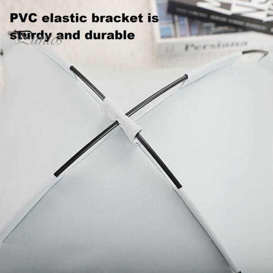 Haustier-Zeltbett mit Baldachin, tragbares Katzenbett, erhöhtes Haustierbett, atmungsaktives, weiches Katzenzeltnest für drinnen und draußen, Reisen und Strand