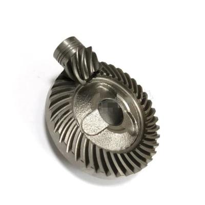 Pièce de rechange Engrenage conique à denture hélicoïdale métallique Ensemble 2 en 1 pour Meuleuse d'angle BOSCH GWS14-150C/CI GWS15-150CIH