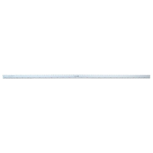Shinwa Sokutei Aluminum Cutter Ruler, 2.5m, with Dual Graduations, 65092