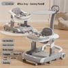 3-in-1 Multi-Functional Foldable Baby Walker, Anti-Rollover, for 6-18 Months