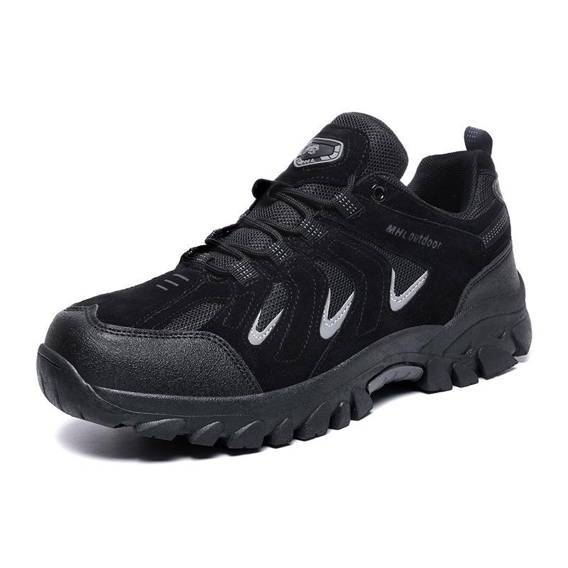Hiking Shoes Outdoor New Four-season Hiking Waterproof and Non-slip Low-top Shoes Men's Travel Shoes