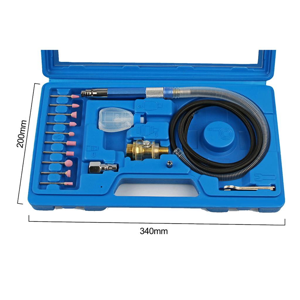 Grinder Kit Portable Pneumatic Pencil Dierinder Kit for Cutting, High Efficiency Grinding for Metal, Wood
