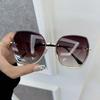 Minimalist Square Designer Sunglasses Women Men Gradient Colorful Sun Glasses Female Male Brand Fashion Oculos De Sol