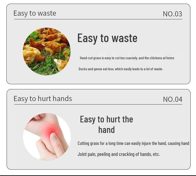 Multi-Functional Electric Vegetable Chopper and Grinder for Poultry and Aquaculture