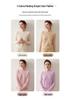 Autumn/Winter 2025 Women's Cashmere Cable Knit Sweater - Round Neck, Loose Fit, Slimming Style