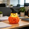 Mini Night Light 1/3Pcs Halloween Pumpkin Ghost Light, Spooky LED Bedside Decorative Lamp, Battery Operated Table for Bedroom Party
