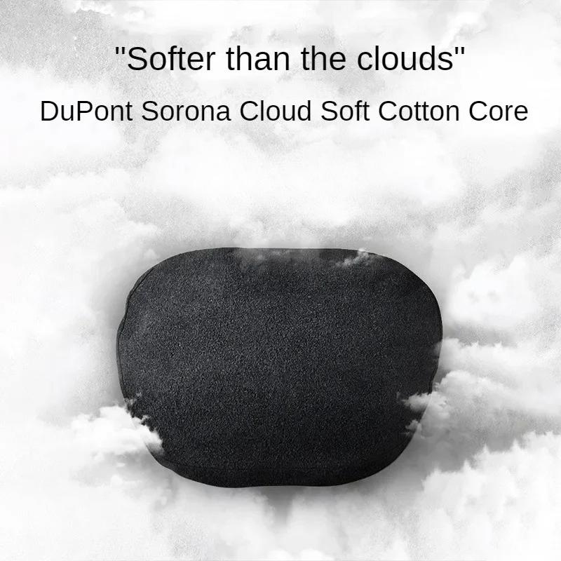 2 Stück Memory-Schaum Auto Kopfstütze Nackenstütze Autozubehör Sitz Klasse Weich Universell Verstellbares Autokissen Nackenstützkissen