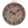 KX4B Vintage Clock Hanging Clock Crafts Household Decorative Ornament for Home Baby Room Decoration Crafts