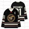 2026 Heren Nieuw Verwarmd Rivaliteit Hockey Jersey Lange Mouwen T-shirt Heren Dames Rozanov HOLLANDER V-hals T-shirt Unisex Tops Pullovers