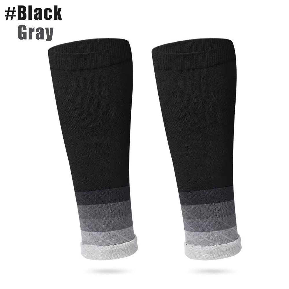 

Calf Compression Sleeves Compression Sports Socks Long Pressure Stockings Leg Compression Sleeve Calf Support Assists Leggings серый