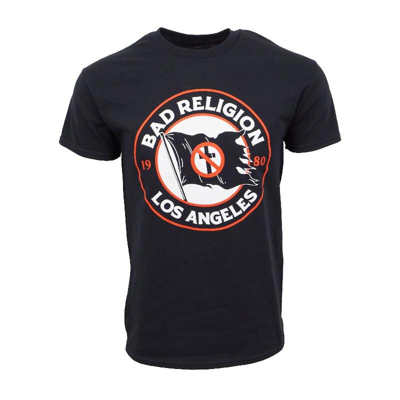 BAD RELIGION MENS 1980 LOS ANGELES T SHIRT Unisex T-Shirt S