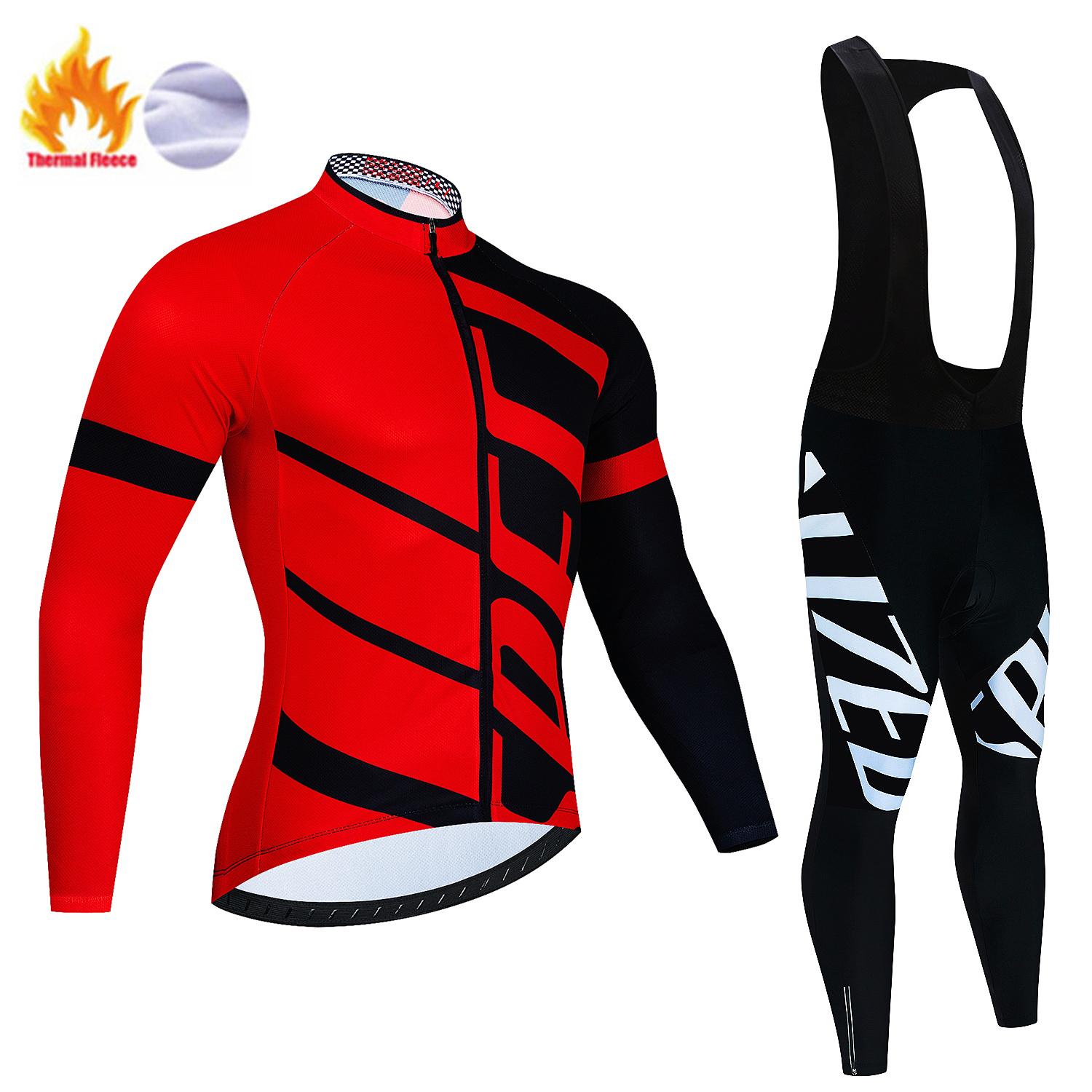 

Pro team зимний комплект веломайки велосипедный спортивный костюм MTB униформа Ropa Ciclismo одежда для шоссейного велосипеда Bicicleta длинные брюки-комбинезон 4XL