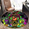 Five Nights At Freddy's,FNAF Chair Mat Round Rug Office Carpet, Non Slip, Suitable for Living Rooms, Bedrooms,Decor1205803a