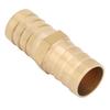 Reductor de púas de latón Empalme de tubo Conector Adaptador de accesorio de tubería (19-19 mm)