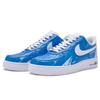 Nike Scarpe da Skateboard Air Force 1 Basse da Uomo Bianco Blu CW2288-111(Team80-)