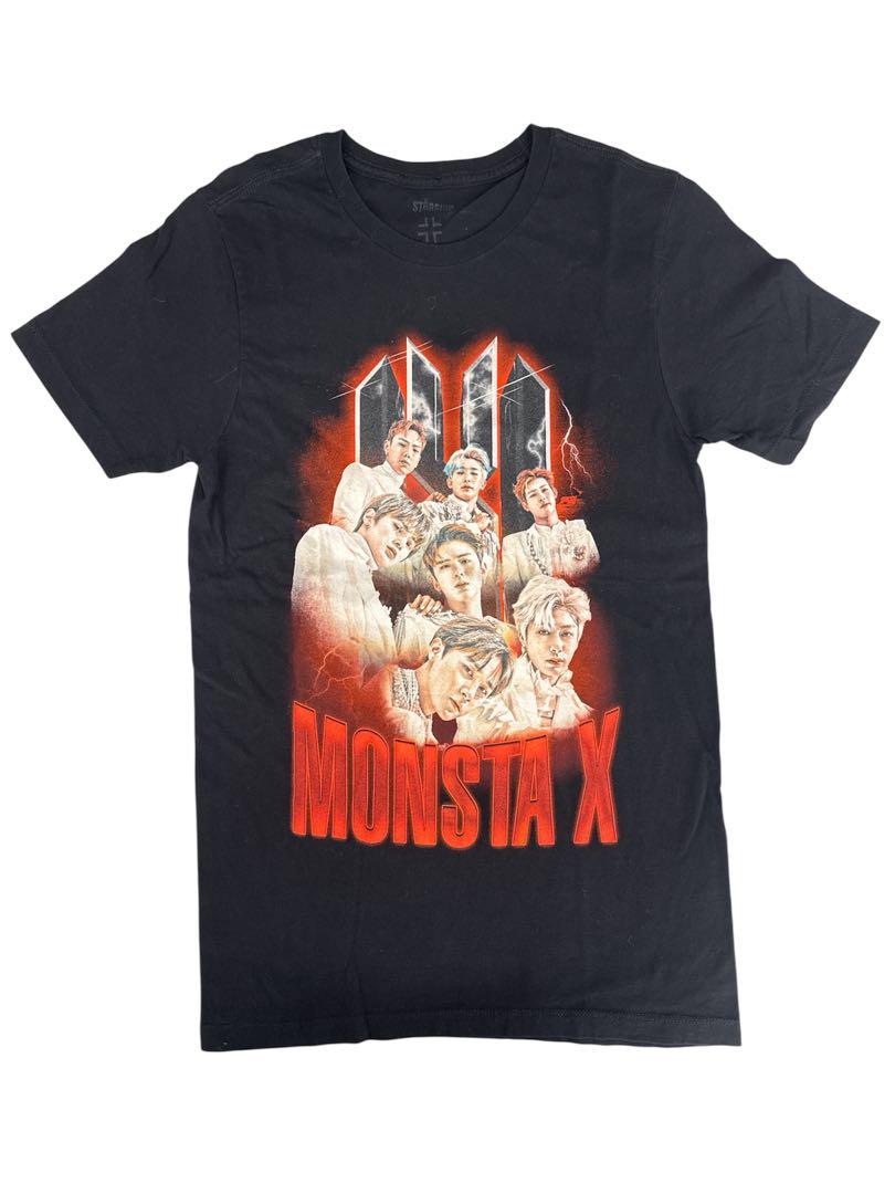 

[USED] Rare MONSTA X Vintage T-shirt in Black