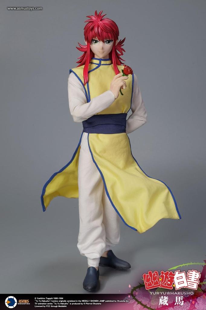 ASMUS TOYS Scale Action Figure Yu Yu Hakusho Kurama YUYU003A Standard Edition 1/6