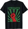 Kostenlose Palästina Propaganda-Stil Palästina Faust Unisex T-Shirt