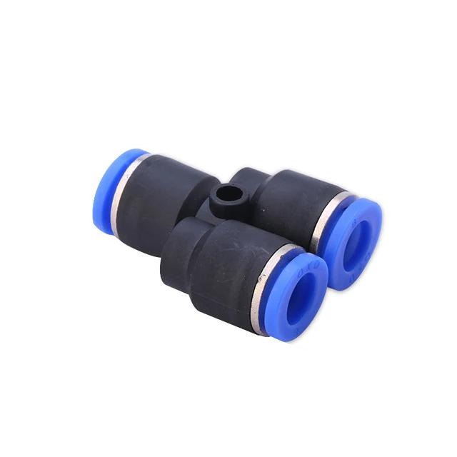 Pneumatic Fitting Fittings Quick Connector Air Water Hose Tube Connectors Plastic PU PY 4mm 6mm 8mm 10mm 12mm Push Into Plug
