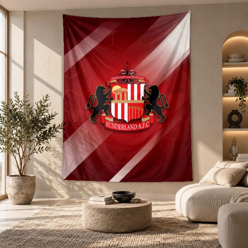 Decorative Tapestry,Sunderland Printed Wall Art, Lightweight Wall Hanging For Bedroom Background
