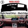 Dashboard Cover for MG MG 7 MG7   2024 2025 2026 Car Sun Shade Mat Avoid Light Pads Anti-UV Case Carpets Protection