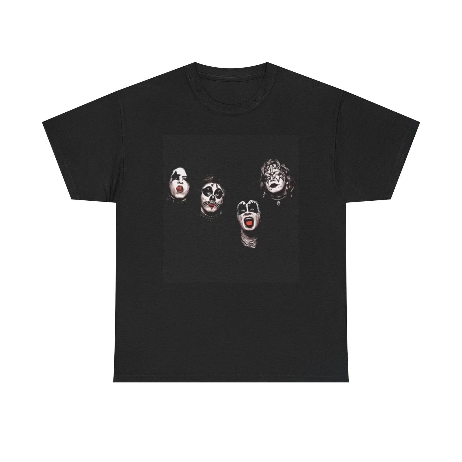 Men s and Women s T-shirts Kiss Vintage Graphic L
