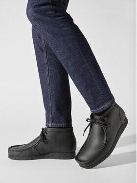 Boots Clarks Lace-up Shoes Shacre Black 261594407
