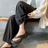 Sun Protection and Mosquito Repellent Pants for Women In Summer, Thin Yamamoto Casual Air-conditioned 9-inch Harun Tight-fitting Pants