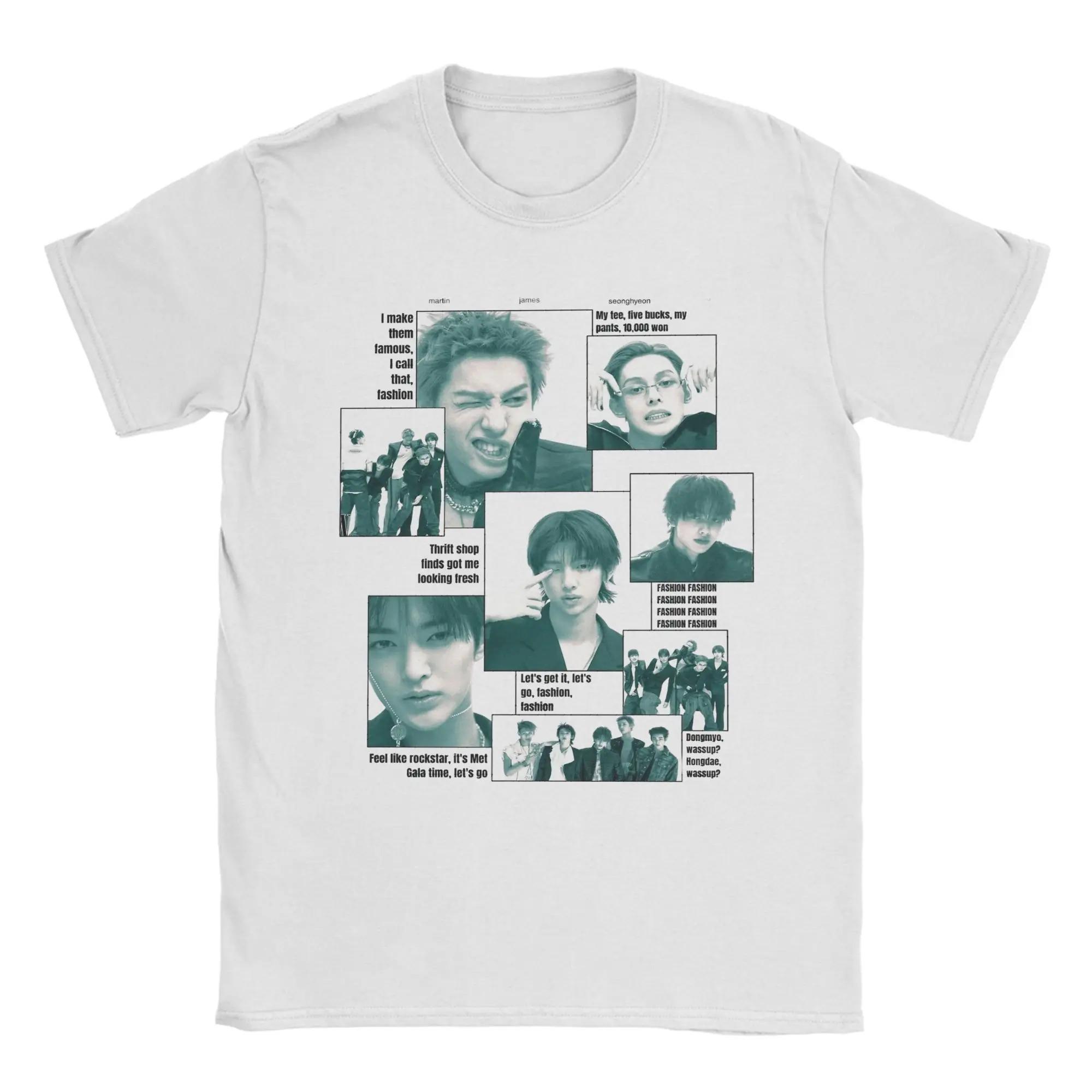 

2026 Cortis Коллаж Футболка Мужская Женская Хлопок Повседневные Футболки Круглый Вырез Футболки С Коротким Рукавом Одежда Хип-Хоп Уличная Одежда Оверсайз С Коротким Рукавом Повседневная 4XL