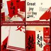Wedding Double Happiness Cards & Engagement Photo Props Set for Room and Wall Decoration