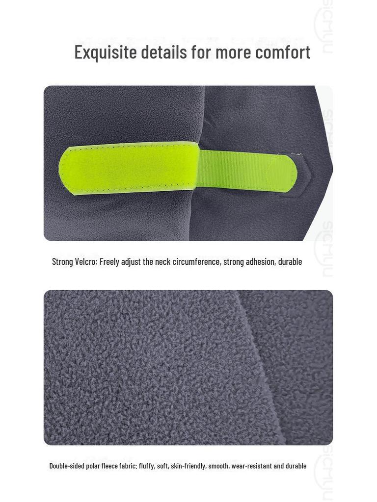 Cestovní polštář na krk: Opěrka hlavy ve tvaru U do auta, vlaku, letadla - Pohodlná podpora pro spánek, ochrana krku a cestování na dlouhé vzdálenosti