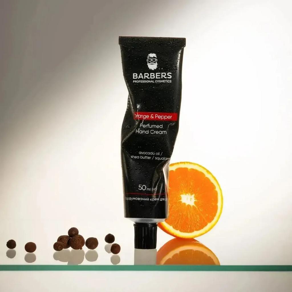 Парфюмерный крем для рук Orange & Pepper Barbers 50 мл