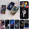 PP7 Astronaut Space Moon Soft Shell Transparent Phone Case for Motorola Moto G7 G8 G9 G84 G85 G73 G24 G15 Z2 Play Power Plus