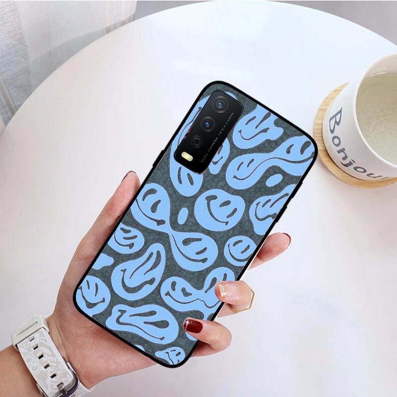 Trippy Smiley Face Phone Case for VIVO Y31 Y21 Y70 Y21S Y20 Y72 1907 Y12 Y11S Y53S Y33S Y55 Y76 Y51 Y15S Y01