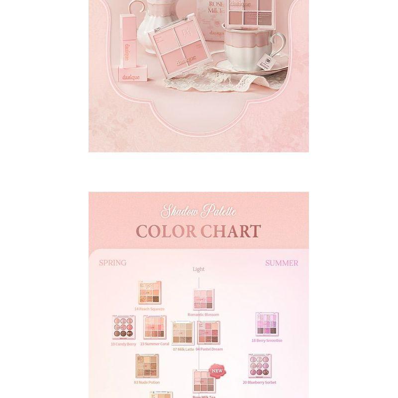 dasique - Shadow Palette Rose Milk Tea Collection