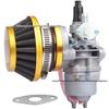 Mini Off-Road 47/49CC ATV Motorcycle Carburetor Air Filter Gasket with CNC Intake Pipe