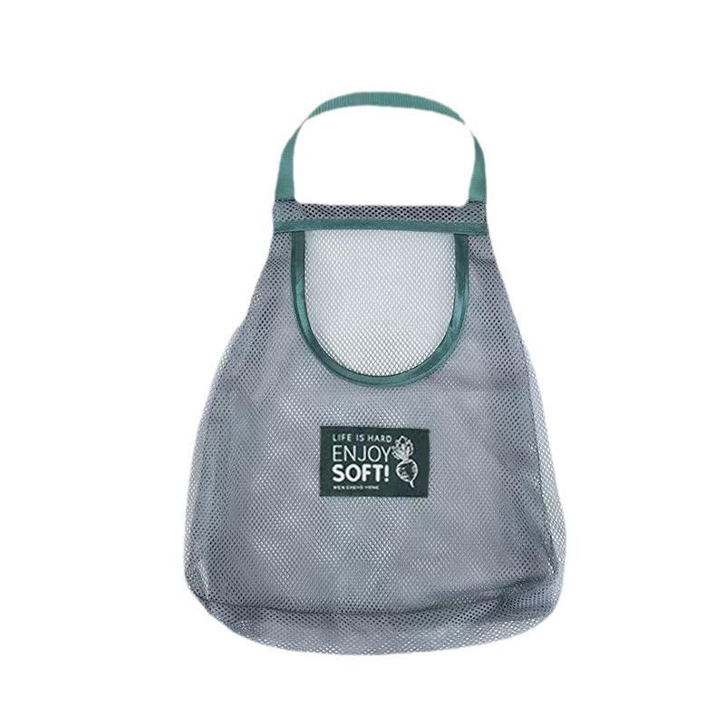 Garbage Bag Storage Box Bag Wall Hanging Bag Washable Mesh Storage Bags Plastic Bag Holder Dispenser Kitchen Tools