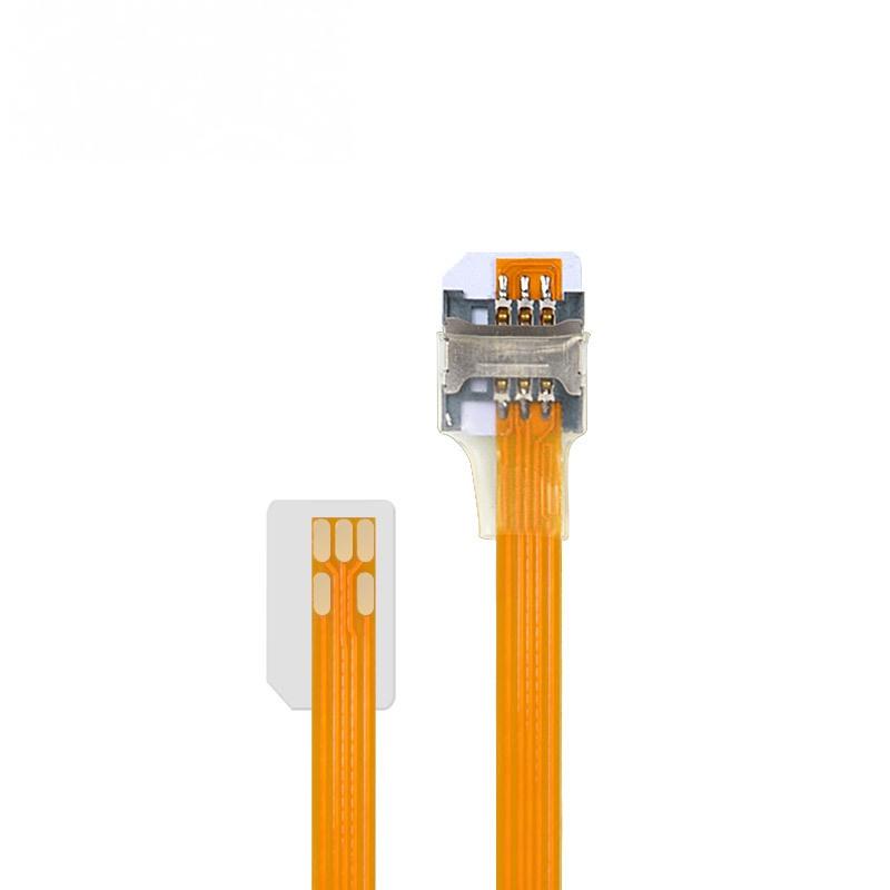 1Pcs Old Mobile Phone Activation Memory Card Forward Flat Cable Extender Positive Extension Cord Sim Signal Extend Cable