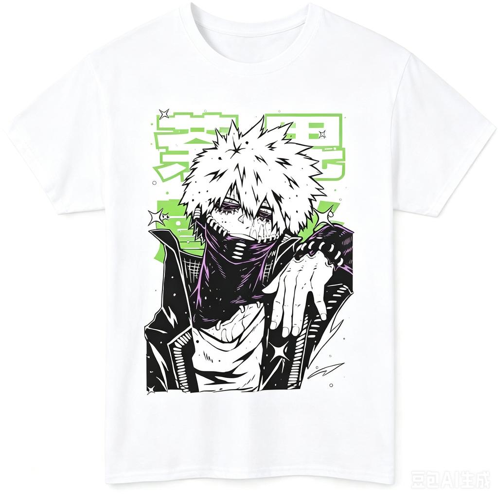Mijn Held Dabi Academia T-shirt Shirt Merchandise Casual Korte Mouwen Shirt Teejpg
