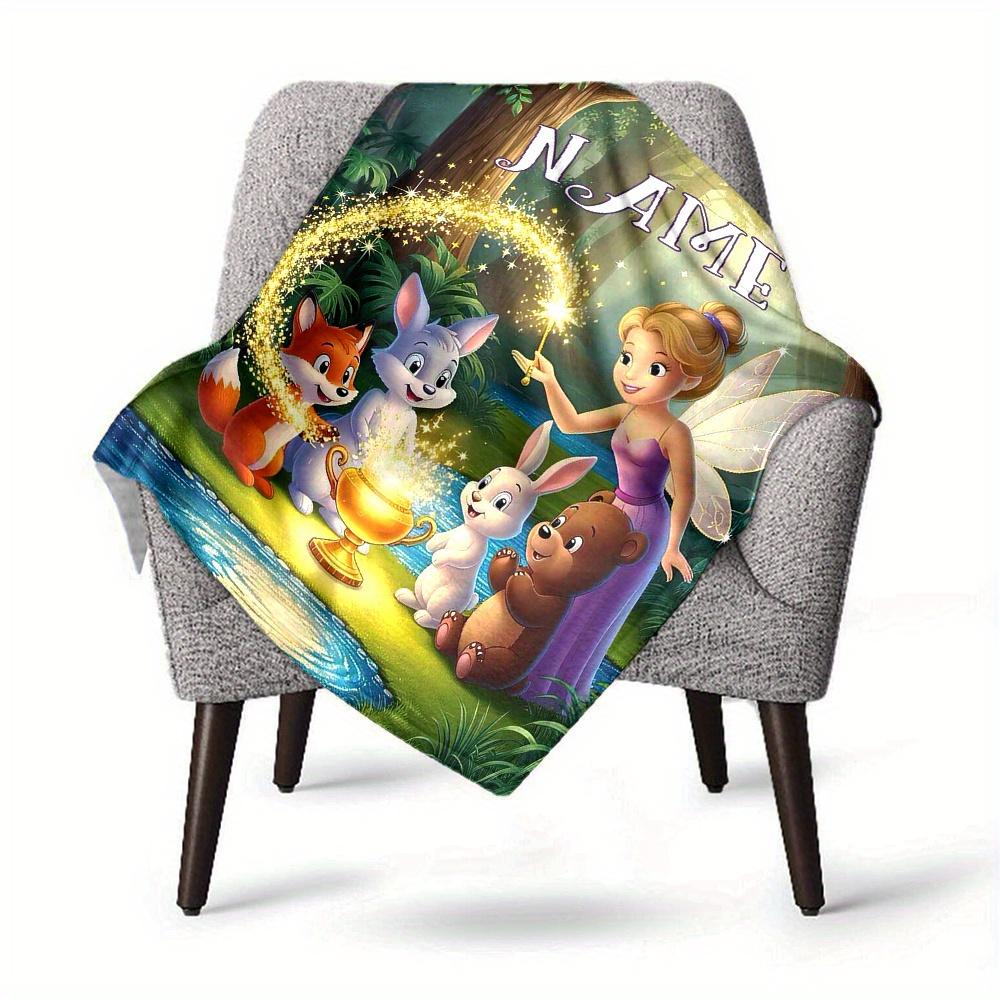 Fairy Tale Forest Adventure Home Blankets Comfortable Soft Lightweight Multiseasonal Blanket For Picnics Sofas Offices Beds Living Rooms Perfect Gift