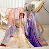 Frozen Friends Adventure Blanket Durable Comfort Suitable for Bedding Bed Livingroom Four Seasons Multipurpose Playful Design