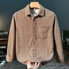Retro Trendy Plaid Long Sleeve Shirt Autumn and Winter Fashion Jacket Versatile Casual Shirt 2026 New Loose Men's Clothing