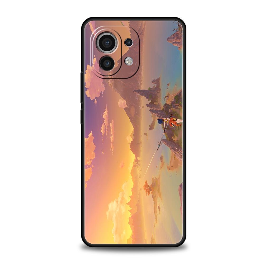 Genshin Impact Landscape Phone Case For Xiaomi 14 13T 12T Pro 12 13 11 Ultra Mi Note 10 Lite 10T 5G 11X Pro 11T 11i 9T Cover