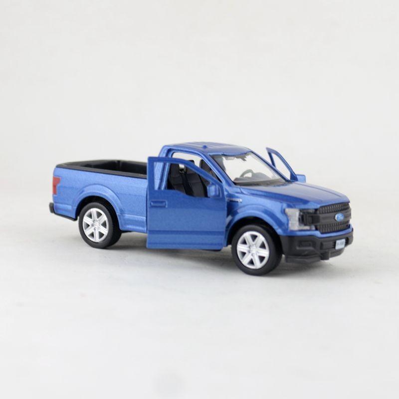 Alloy Car Model Ford F150 Pickup Toy With Open Window For Kids Collectors