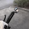 Motorcycle Rearview Mirror Motorcycle Universal Accessories Mirror Motorcycle Circular Mirror Rider Small Handle L0M4