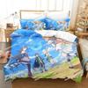 3d Anime Princess Connect! Re Dive Bedding Set Printed EU single Comforter Quilt Bed Cover Duvet Cover Pillow Case 3 Pieces Sets