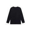 Li Ning Sports Basketball Series Round Neck Pullover Casual Loose Long Sleeve T-Shirt Men Tops Black AHSR943-1