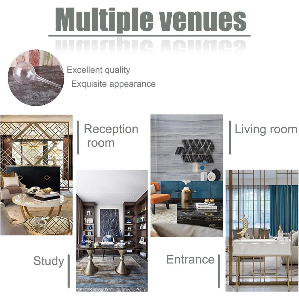 8pcs Clear Plant Watering Globes Plastic Self-Watering Bulbs Automatic Watering Globes Garden Water Device for Plant Indoor Outdoor