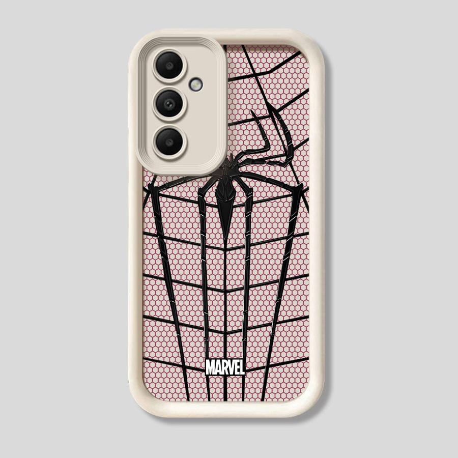 HOT Marvel Spider Man Pavučina Měkký kryt na telefon pro Samsung Galaxy A16 A24 A13 A32 A56 A26 A22 A33 A23 A12 A34 A36 A14